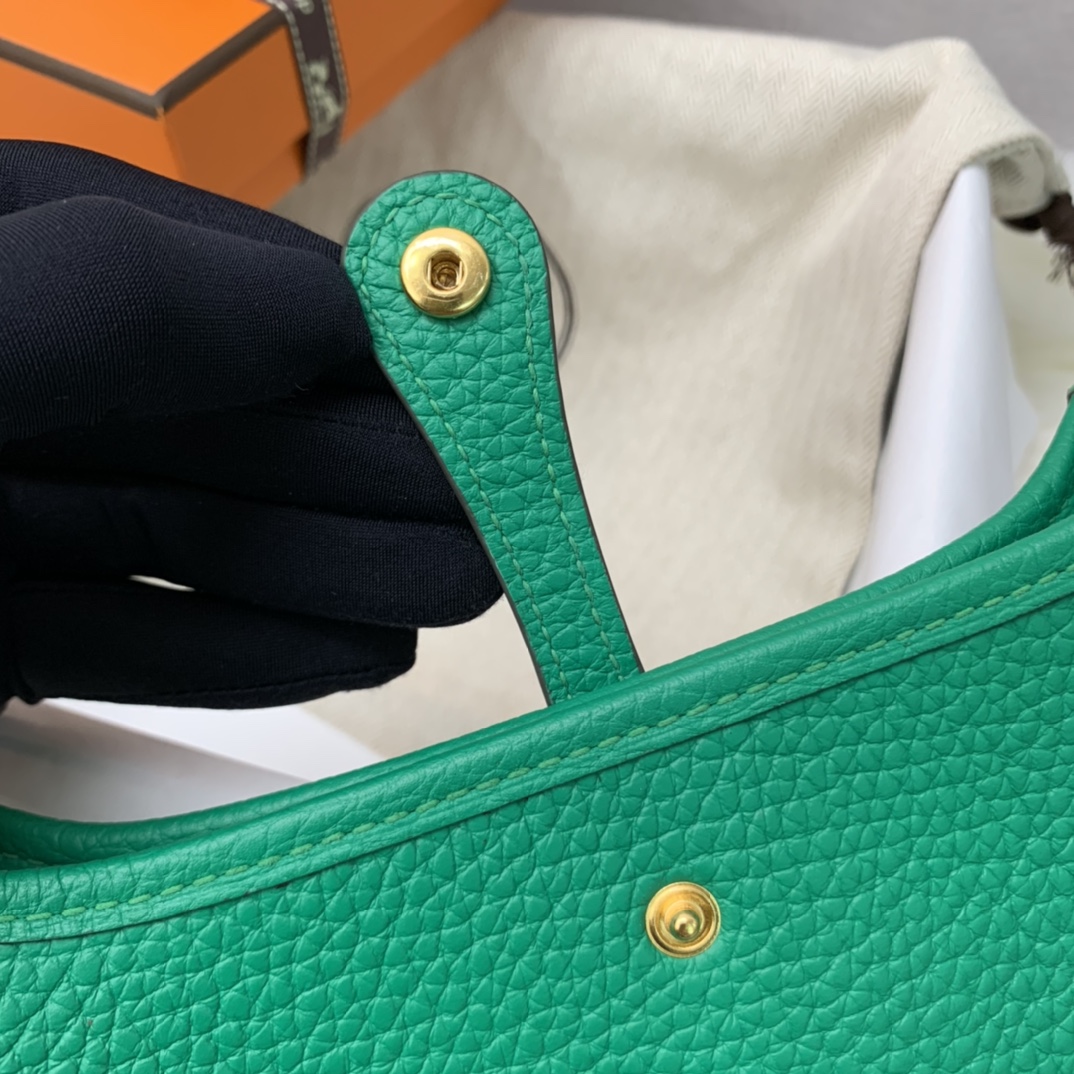 에르메스 미니 에블린16 베르자드 금장 끌레망스 가죽